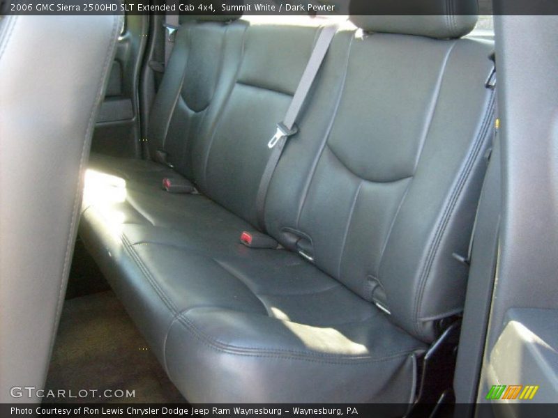 Summit White / Dark Pewter 2006 GMC Sierra 2500HD SLT Extended Cab 4x4