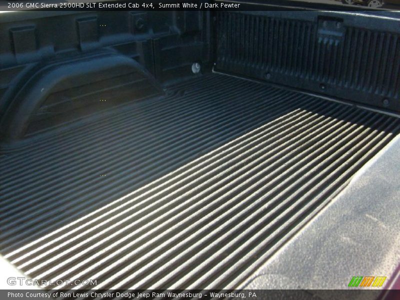 Summit White / Dark Pewter 2006 GMC Sierra 2500HD SLT Extended Cab 4x4