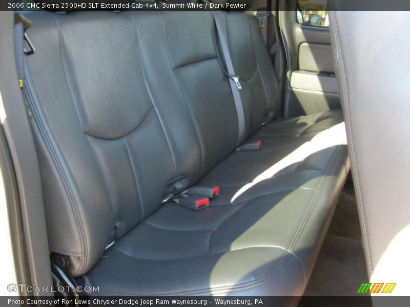 Summit White / Dark Pewter 2006 GMC Sierra 2500HD SLT Extended Cab 4x4