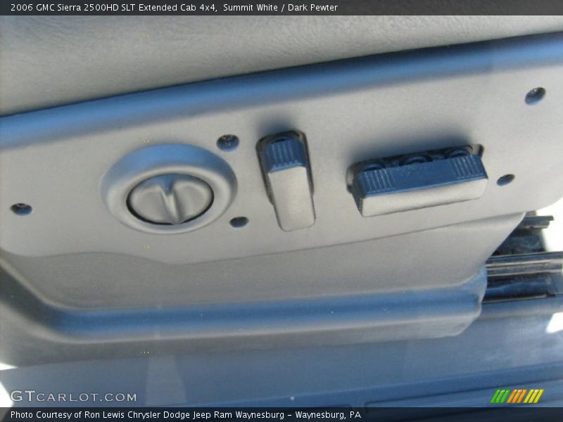 Summit White / Dark Pewter 2006 GMC Sierra 2500HD SLT Extended Cab 4x4