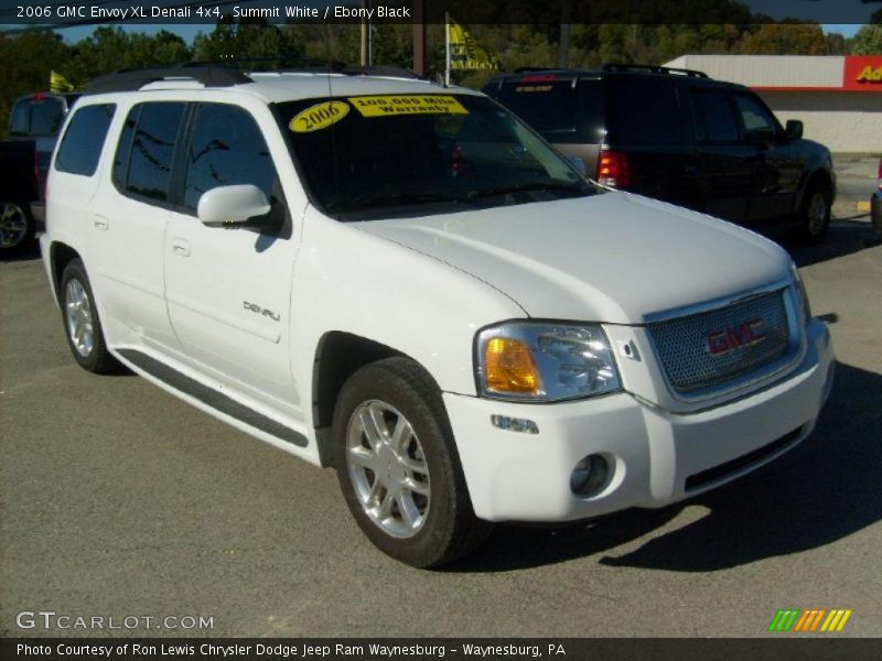 Summit White / Ebony Black 2006 GMC Envoy XL Denali 4x4