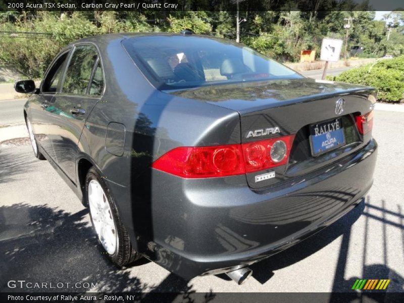 Carbon Gray Pearl / Quartz Gray 2008 Acura TSX Sedan