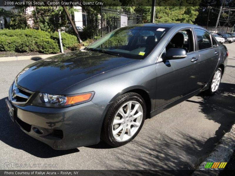Carbon Gray Pearl / Quartz Gray 2008 Acura TSX Sedan