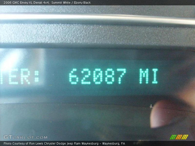 Summit White / Ebony Black 2006 GMC Envoy XL Denali 4x4