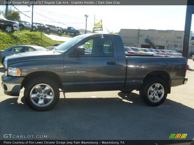 Graphite Metallic / Dark Slate Gray 2004 Dodge Ram 1500 SLT Regular Cab 4x4