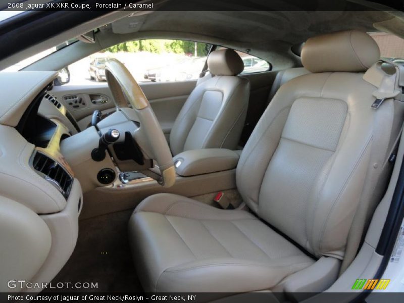  2008 XK XKR Coupe Caramel Interior