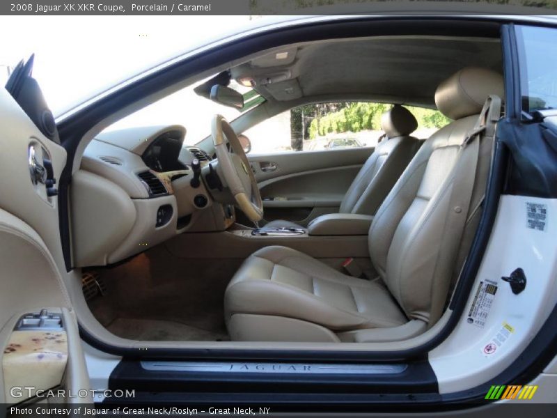  2008 XK XKR Coupe Caramel Interior