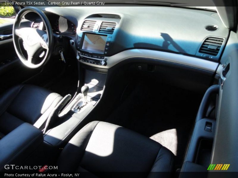Carbon Gray Pearl / Quartz Gray 2008 Acura TSX Sedan