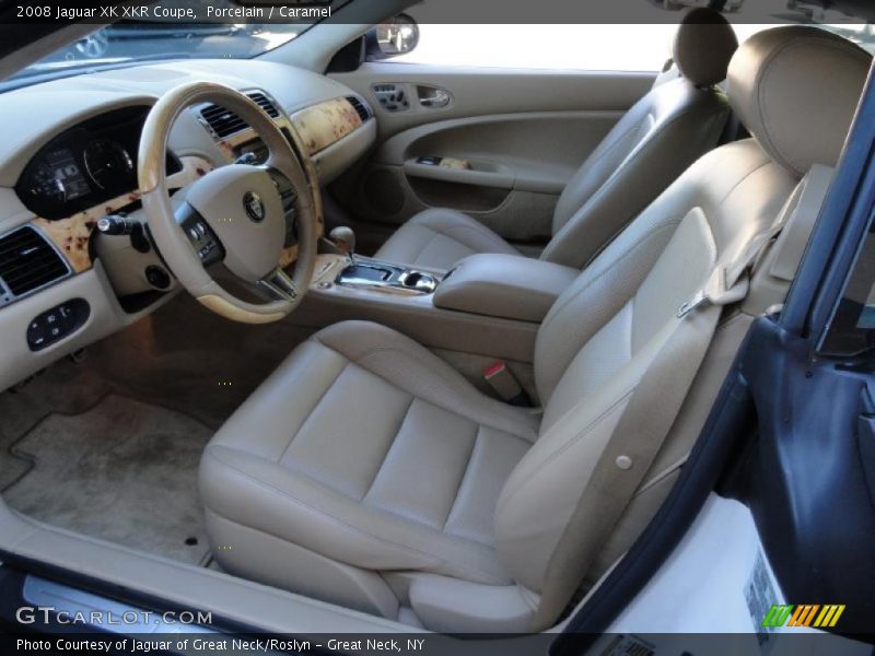  2008 XK XKR Coupe Caramel Interior