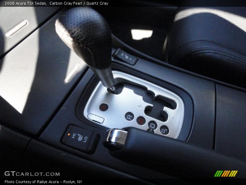 Carbon Gray Pearl / Quartz Gray 2008 Acura TSX Sedan