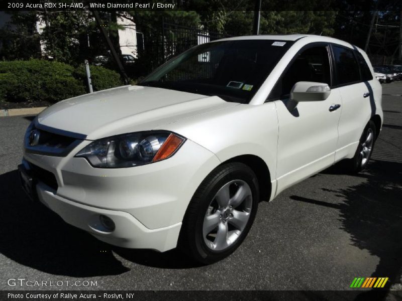 White Diamond Pearl / Ebony 2009 Acura RDX SH-AWD