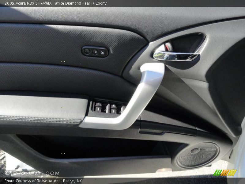 White Diamond Pearl / Ebony 2009 Acura RDX SH-AWD