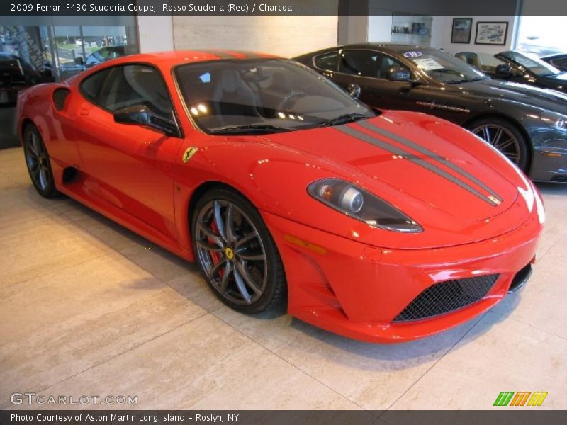 Rosso Scuderia (Red) / Charcoal 2009 Ferrari F430 Scuderia Coupe