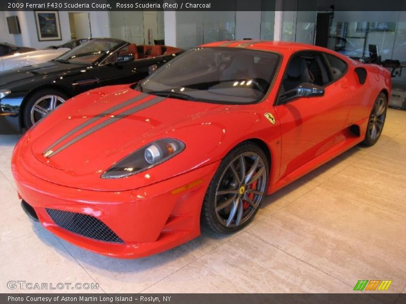 Rosso Scuderia (Red) / Charcoal 2009 Ferrari F430 Scuderia Coupe