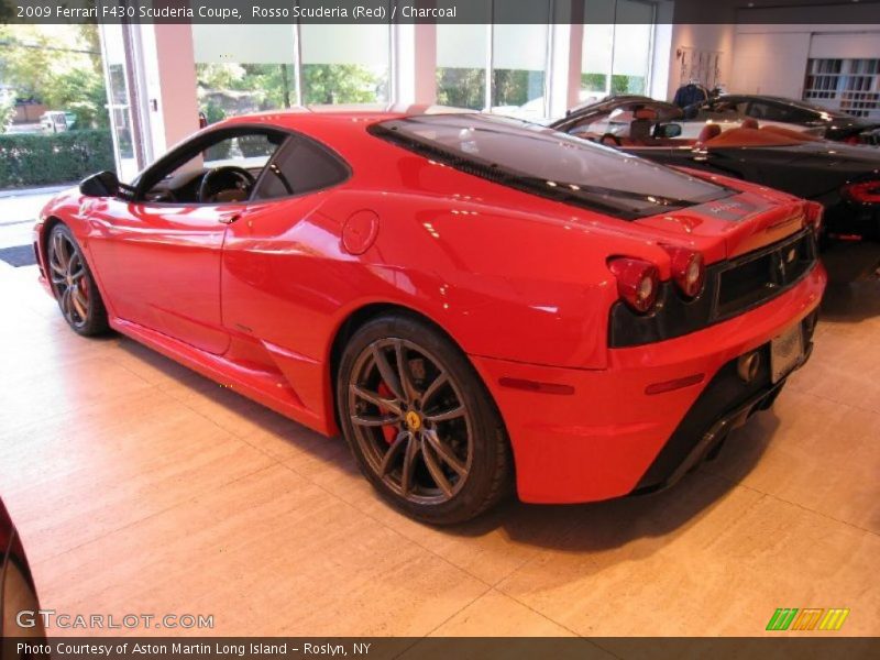 Rosso Scuderia (Red) / Charcoal 2009 Ferrari F430 Scuderia Coupe