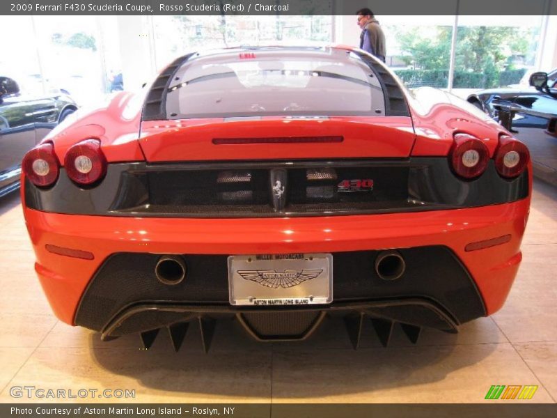 Rosso Scuderia (Red) / Charcoal 2009 Ferrari F430 Scuderia Coupe