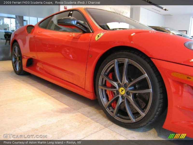 Rosso Scuderia (Red) / Charcoal 2009 Ferrari F430 Scuderia Coupe
