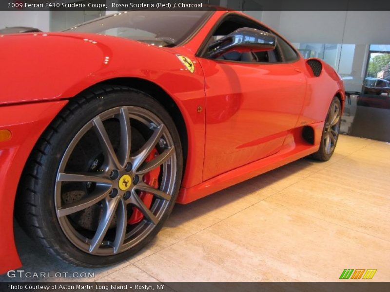Rosso Scuderia (Red) / Charcoal 2009 Ferrari F430 Scuderia Coupe