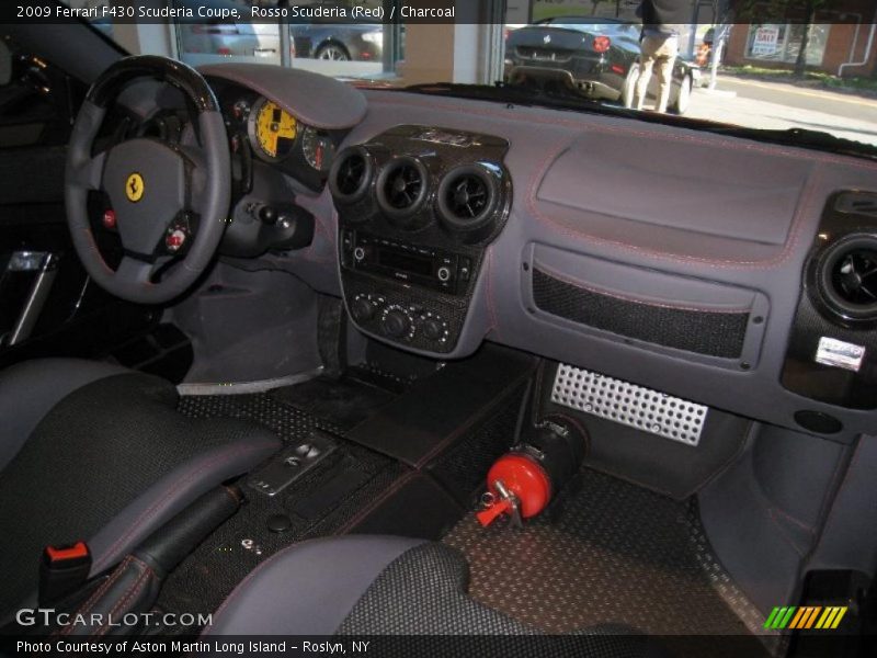  2009 F430 Scuderia Coupe Charcoal Interior