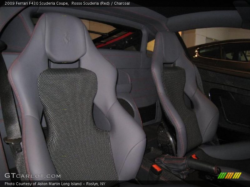  2009 F430 Scuderia Coupe Charcoal Interior