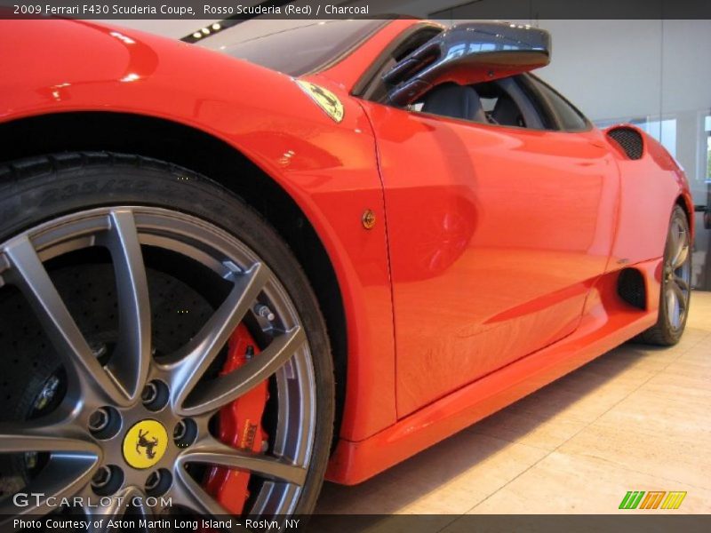 Rosso Scuderia (Red) / Charcoal 2009 Ferrari F430 Scuderia Coupe