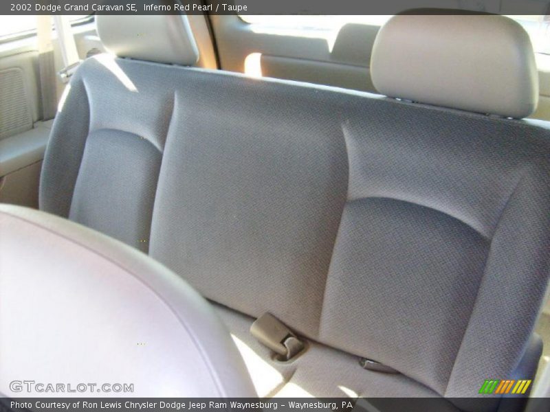 Inferno Red Pearl / Taupe 2002 Dodge Grand Caravan SE