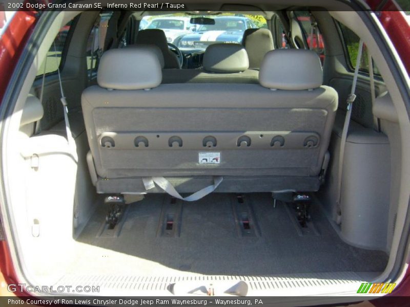 Inferno Red Pearl / Taupe 2002 Dodge Grand Caravan SE