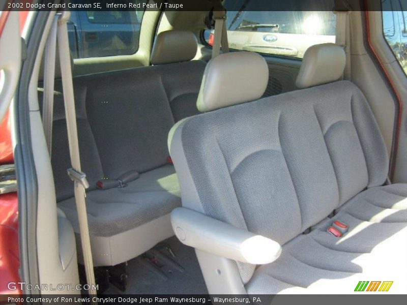 Inferno Red Pearl / Taupe 2002 Dodge Grand Caravan SE