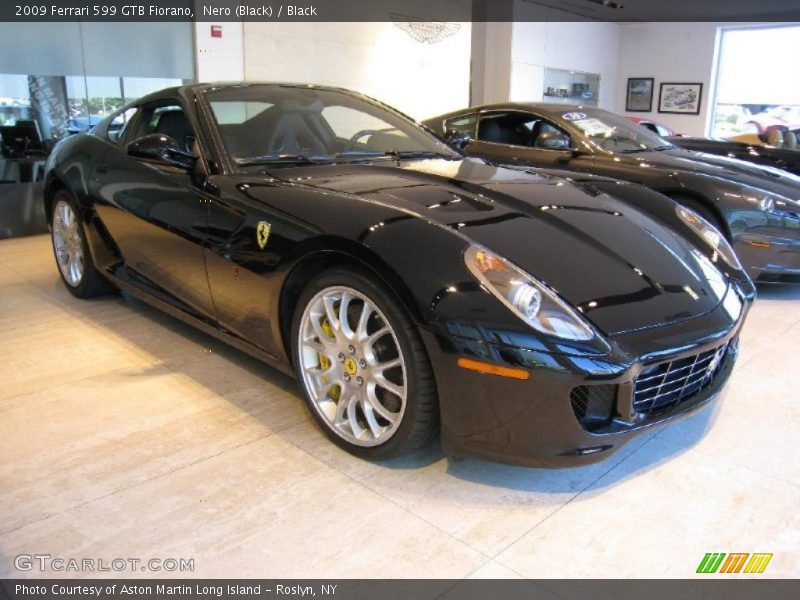 Nero (Black) / Black 2009 Ferrari 599 GTB Fiorano