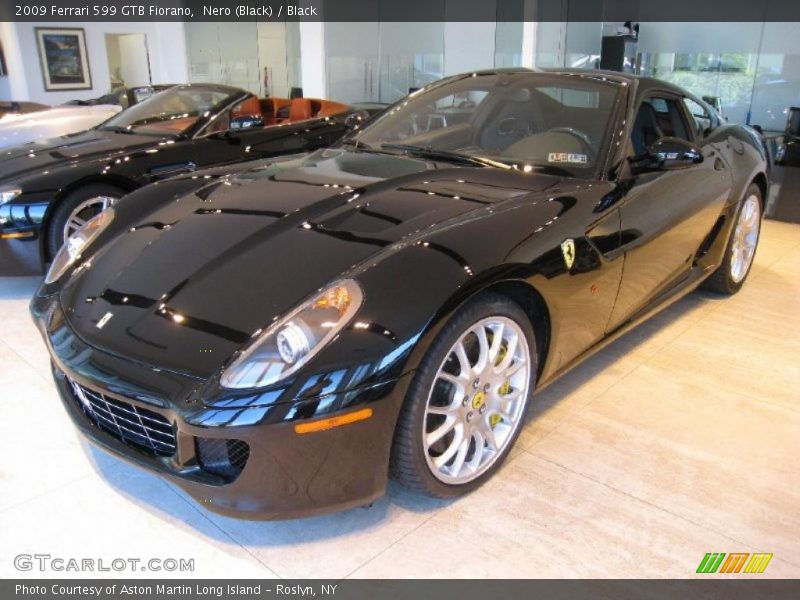 Nero (Black) / Black 2009 Ferrari 599 GTB Fiorano