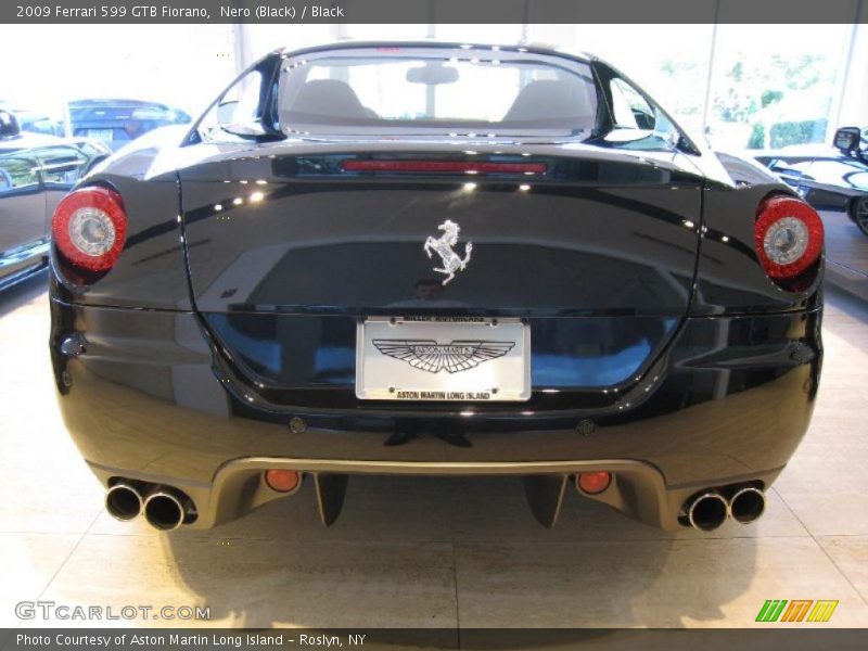 Nero (Black) / Black 2009 Ferrari 599 GTB Fiorano
