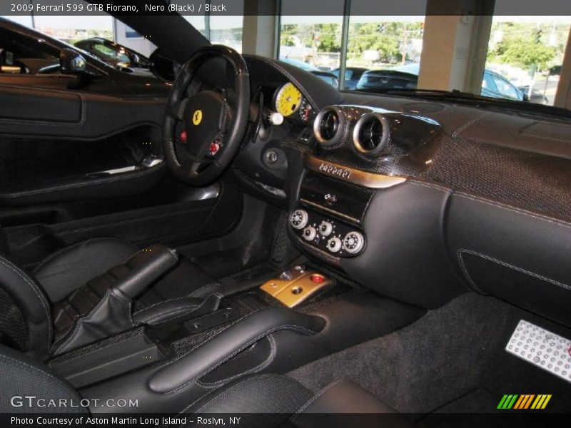  2009 599 GTB Fiorano  Black Interior