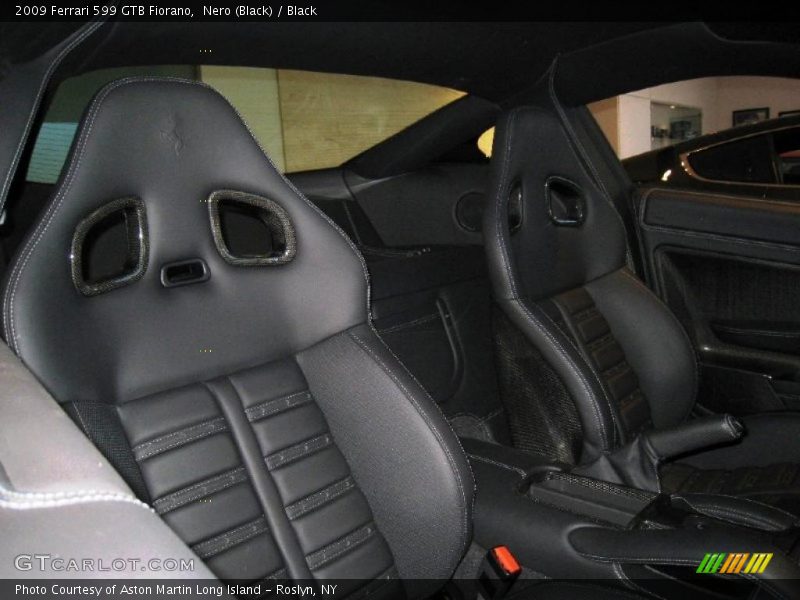  2009 599 GTB Fiorano  Black Interior