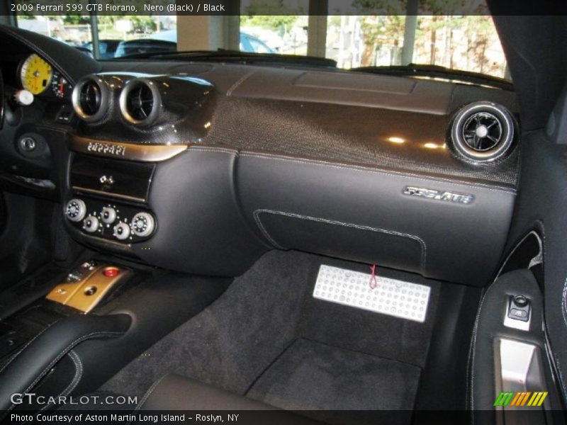  2009 599 GTB Fiorano  Black Interior