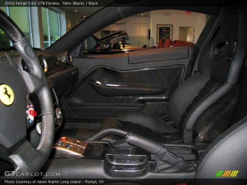  2009 599 GTB Fiorano  Black Interior