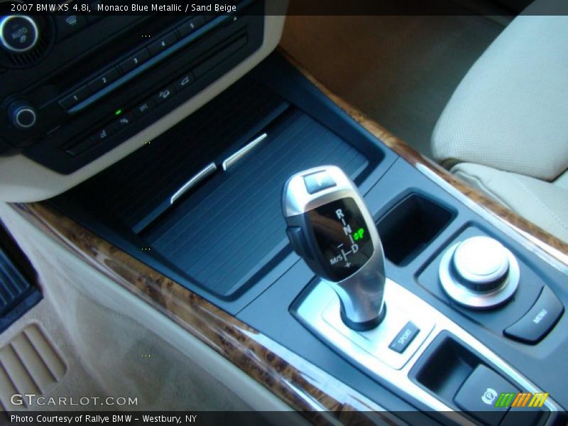 Monaco Blue Metallic / Sand Beige 2007 BMW X5 4.8i