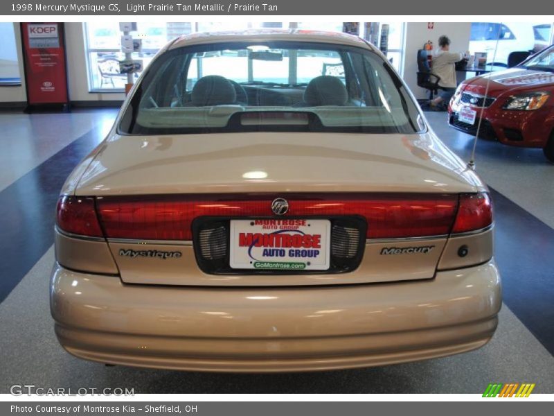 Light Prairie Tan Metallic / Prairie Tan 1998 Mercury Mystique GS