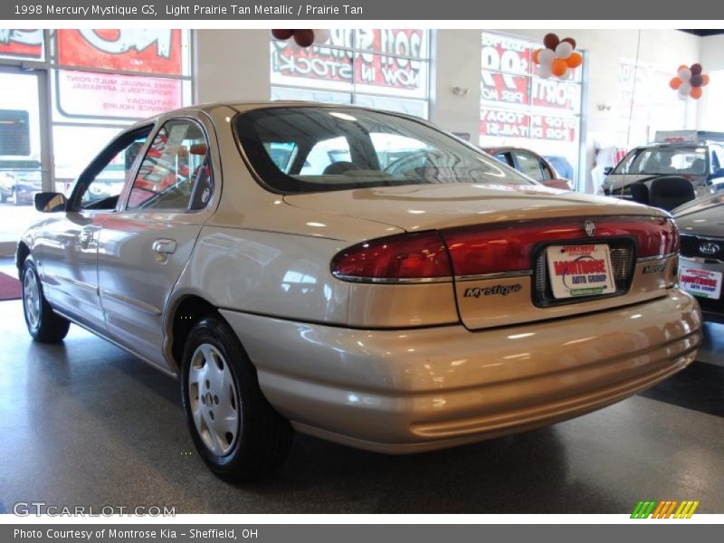 Light Prairie Tan Metallic / Prairie Tan 1998 Mercury Mystique GS