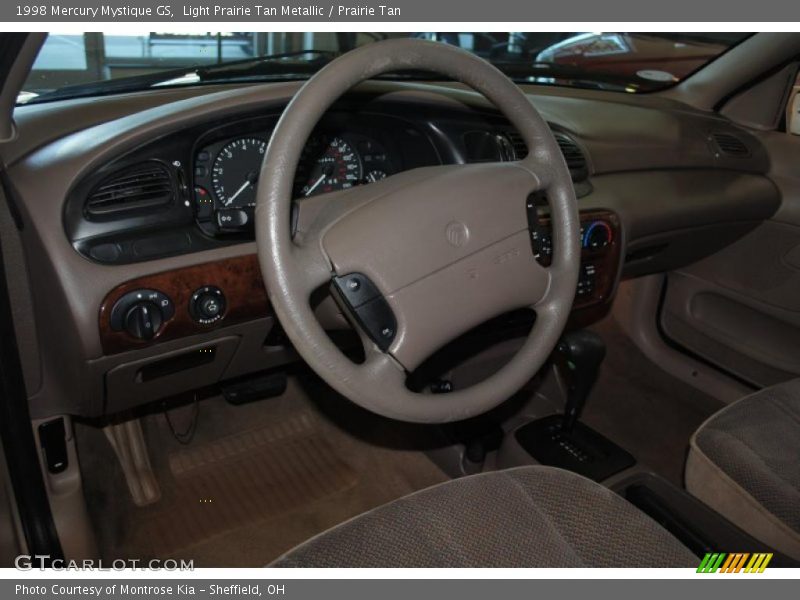Light Prairie Tan Metallic / Prairie Tan 1998 Mercury Mystique GS