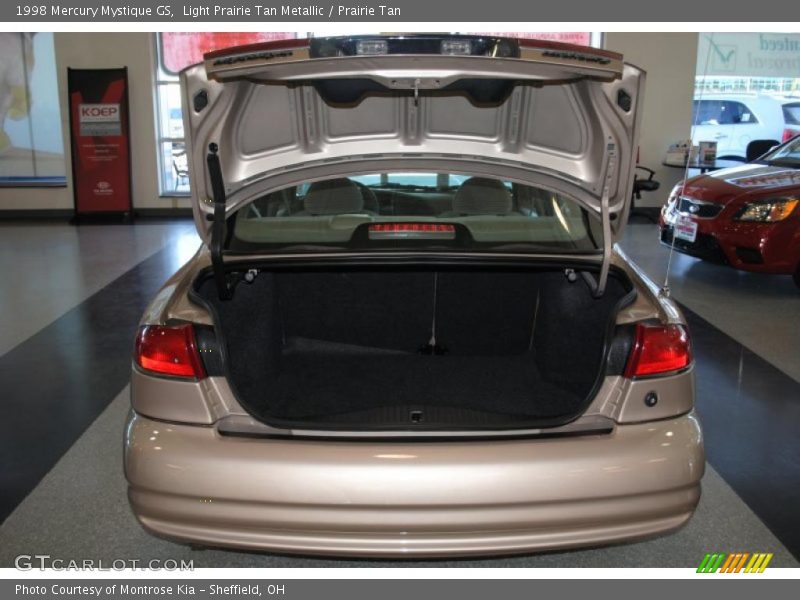 Light Prairie Tan Metallic / Prairie Tan 1998 Mercury Mystique GS
