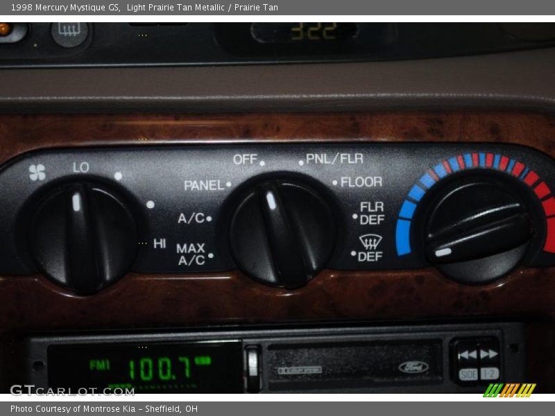 Light Prairie Tan Metallic / Prairie Tan 1998 Mercury Mystique GS