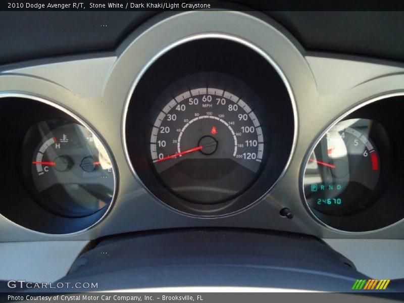  2010 Avenger R/T R/T Gauges
