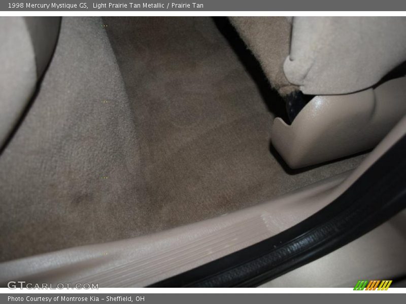 Light Prairie Tan Metallic / Prairie Tan 1998 Mercury Mystique GS