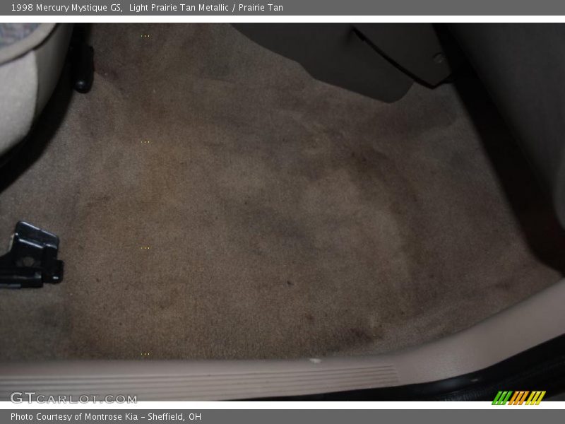 Light Prairie Tan Metallic / Prairie Tan 1998 Mercury Mystique GS