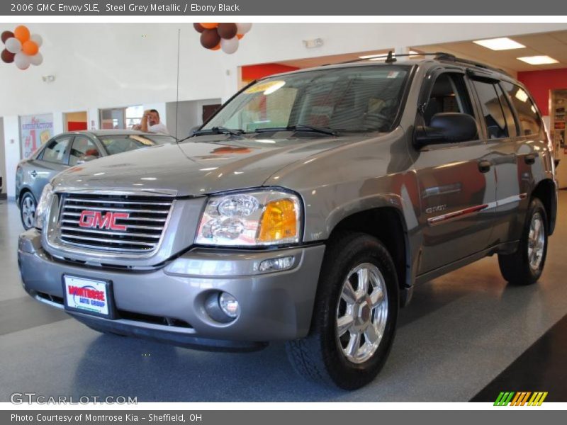 Steel Grey Metallic / Ebony Black 2006 GMC Envoy SLE