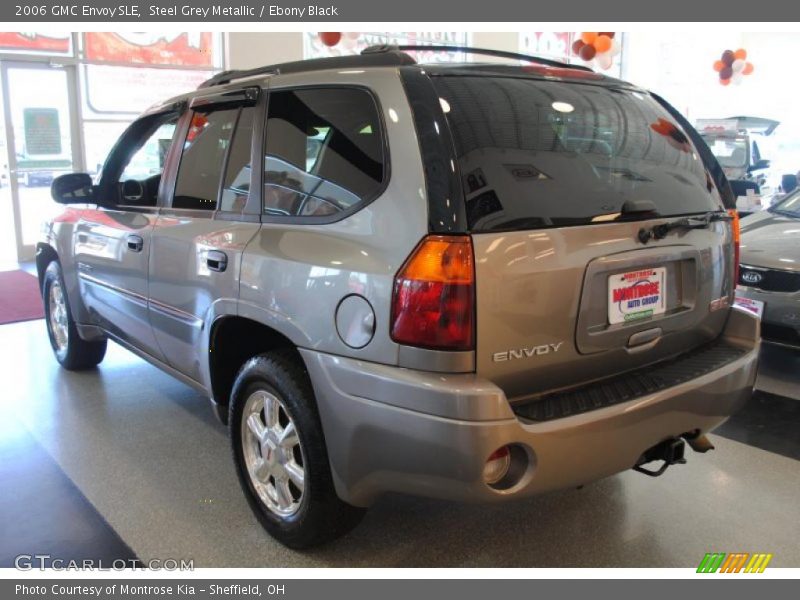 Steel Grey Metallic / Ebony Black 2006 GMC Envoy SLE