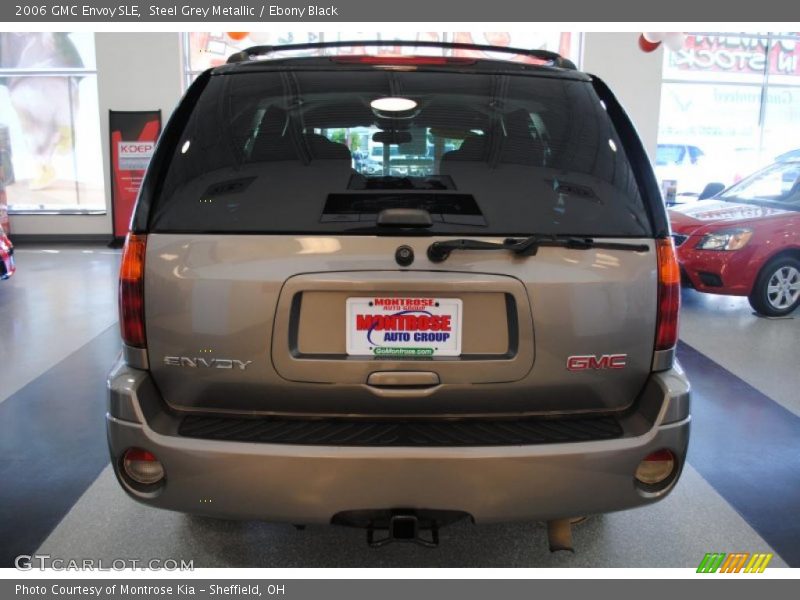 Steel Grey Metallic / Ebony Black 2006 GMC Envoy SLE