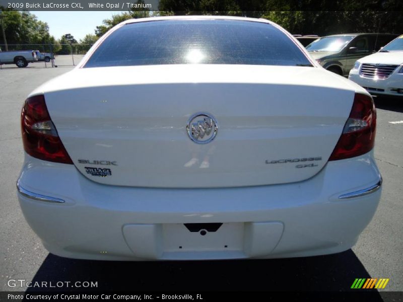 White Opal / Titanium 2009 Buick LaCrosse CXL