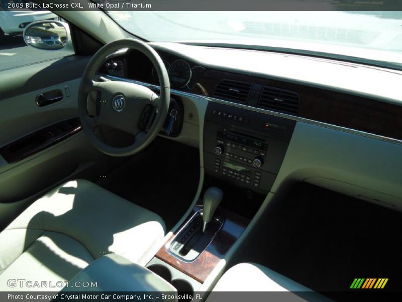 White Opal / Titanium 2009 Buick LaCrosse CXL