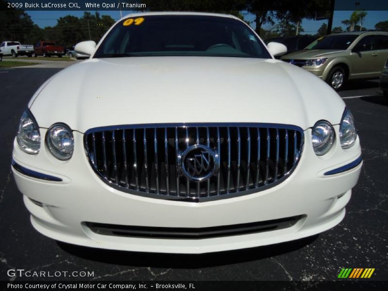 White Opal / Titanium 2009 Buick LaCrosse CXL